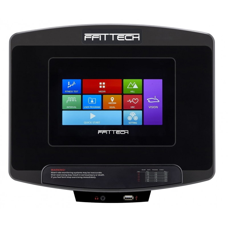 PRO V100S-TV profi edzőtermi teremkerékpár TFT kijelzővel